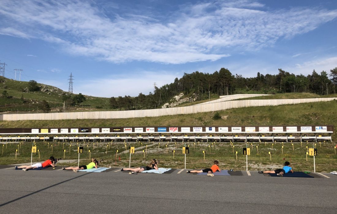 Sommertrening I Sandnes Arena, Juni 2020.